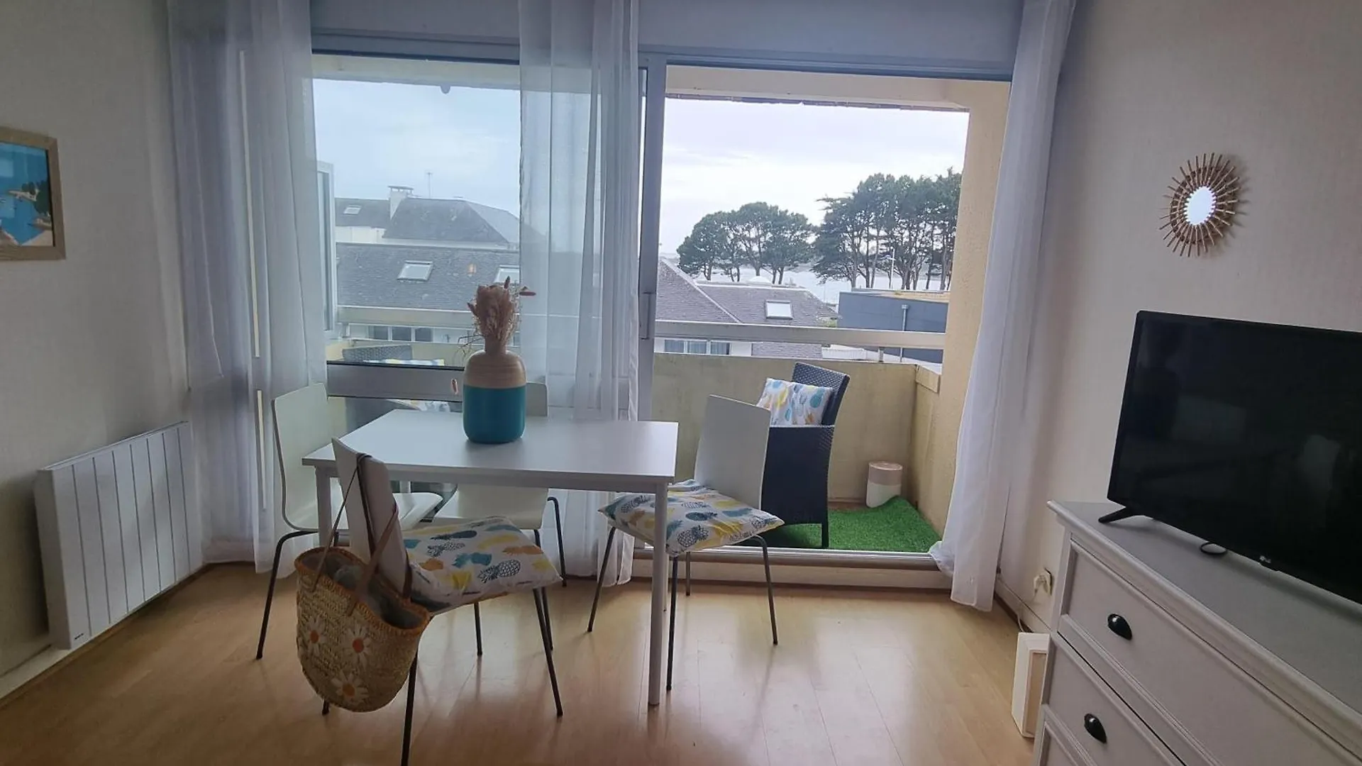 Daire Cosy Studio Benodet Vue Mer Acces Direct Plage Thalasso Casino